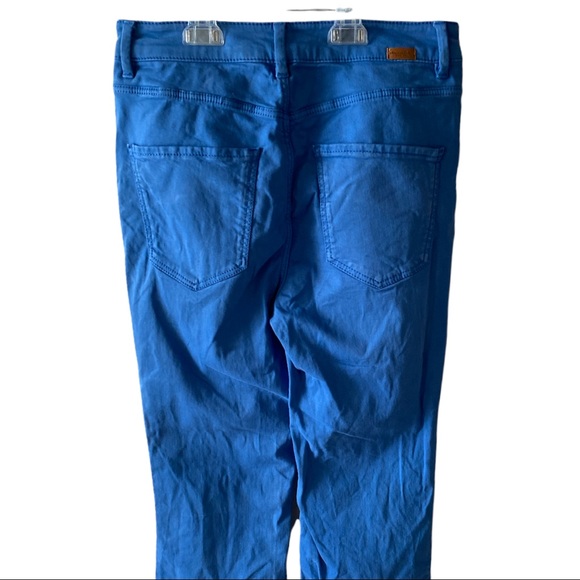 Massimo Dutti Women’s Skinny Fit Royal Blue Jean - Picture 3 of 6